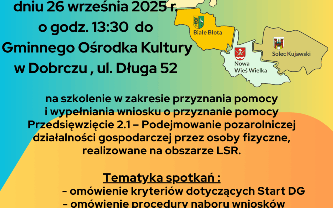 Szkolenie dotyczące Start DG