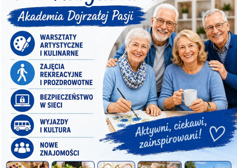 Rekrutacja do Klubu Seniora w Kobylarni – gmina Nowa Wieś Wielka